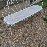 Banc de jardin ancien en fer