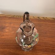 Old Legras jug – Enamelled glass – Art Nouveau