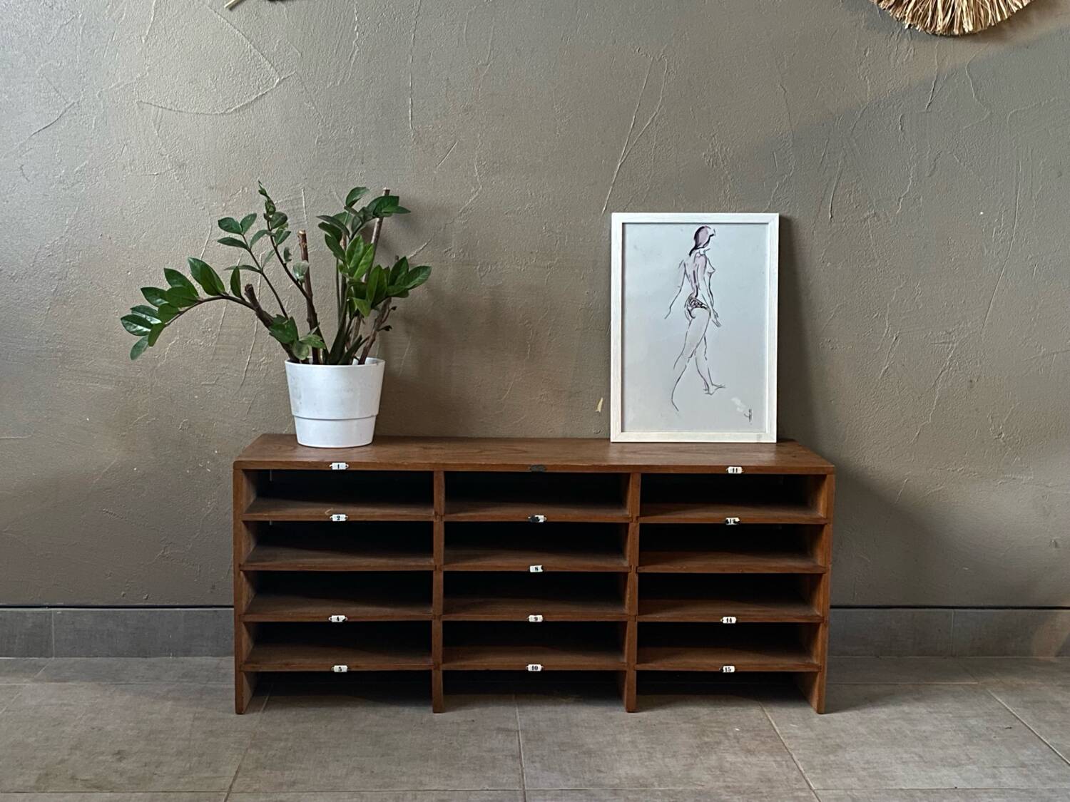 Vintage locker furniture (TV cabinet)