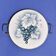 Antique Art Deco cake plate - grape cluster motif