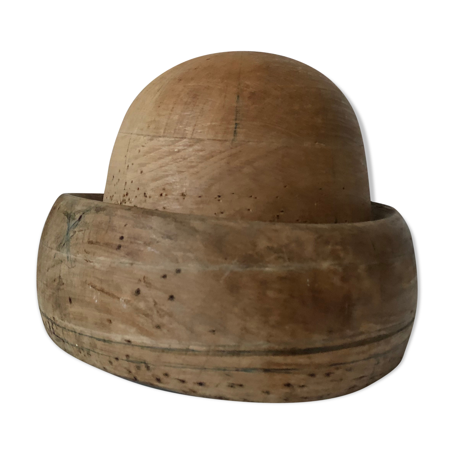 Vintage women's hat mold