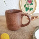 Vintage stoneware cup mug