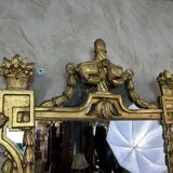 18th century giltwood mirror