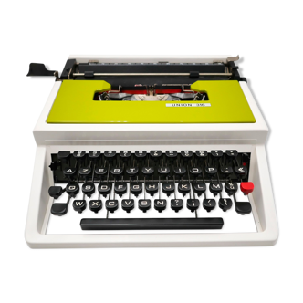 Machine à écrire Union 316 idem Underwood 315 verte révisée ruban neuf