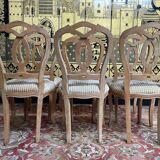 Suite of 6 Louis Philippe style chairs