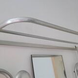 Industrial Wardrobe in Aluminium & Cast Iron – "SNCF" Style – 1950