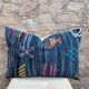 Handmade Moroccan Kilim cushion cover: Bohemian decorative cushion