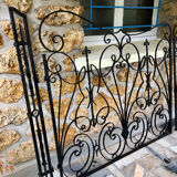 Grille d’intérieur en fer forgé - années 50