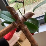 Vintage bamboo mirror 80x60cm