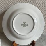 Set of three pink soup plates Fontebasso Made in Italy