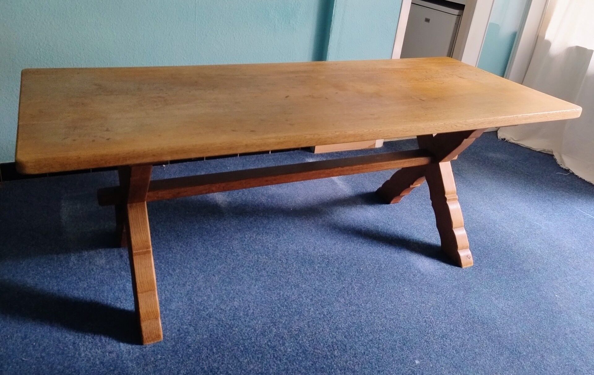 Solid oak table