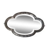 Mirror in tin period art nouveau 54x84cm