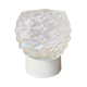 Old molded glass wall lamp