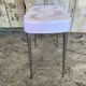 Vintage Bathroom Stool GILAC 1480 Bakelite + Chrome Compass Legs