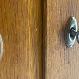 Vintage wardrobe feet compass 50s