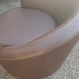 Rotating living room design armchair
