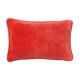 Coussin en velours 50x33cm couleur terracotta