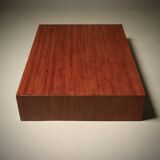 Large Bamboo Coffee Table in the Style of Axel Vervoordt 1980s