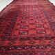 Handmade vintage Afghan Ersari runner 108cm x 282cm, 1960s