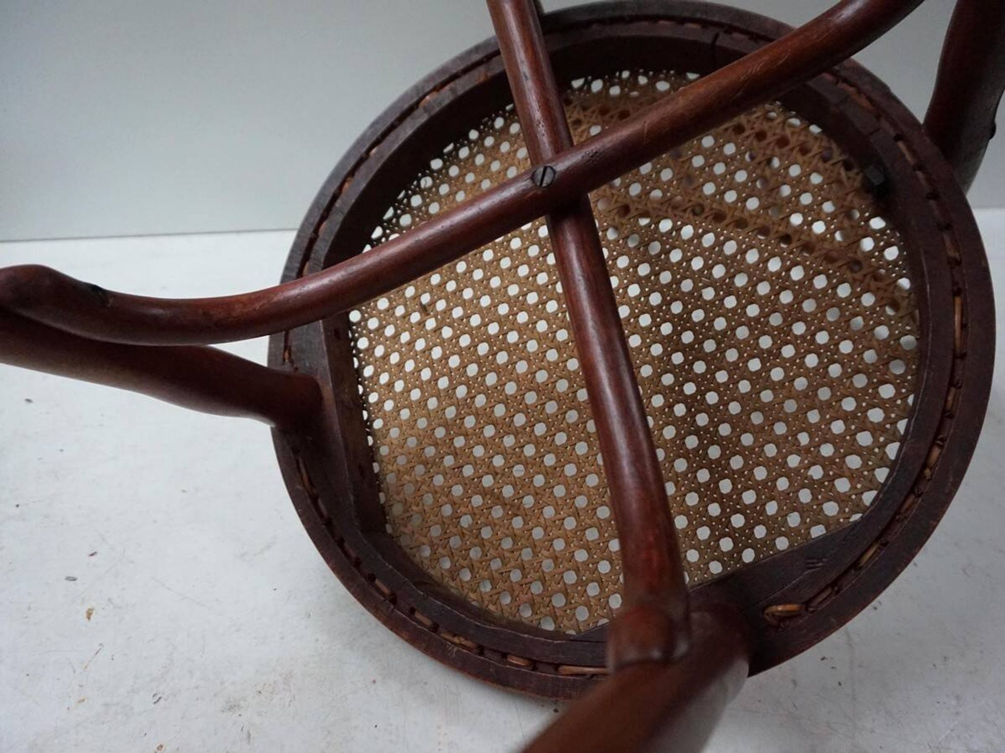 Chaises de salle à manger bistro Thonet originales, lot de 4