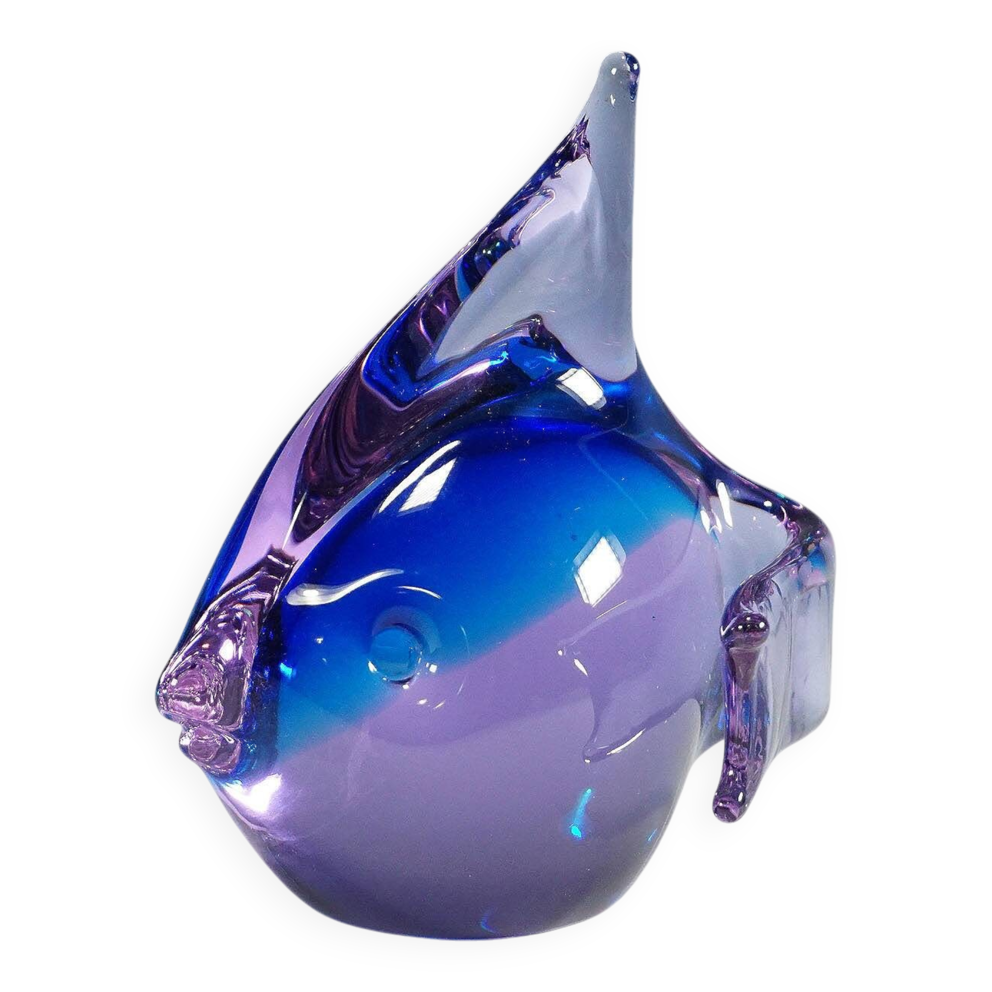 Murano fish sculpture by Livio Seguso for Gral Germany around 1970.