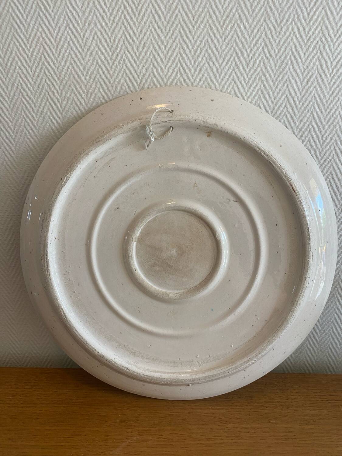 Large Turkish kutahya dish