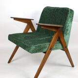 Fauteuil Green Bunny de Józef Chierowski années 1970