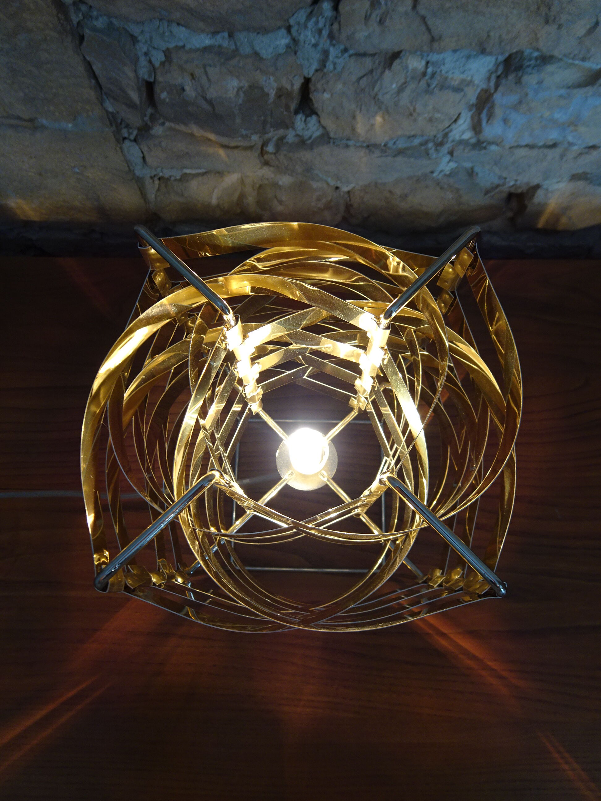Lampe modèle "Ganymede" 32cm par Max Sauze, réédition de 2017