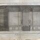 Jacques Renaud Bernard, Set of 5 architectural engravings, eighteenth century