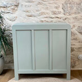 Compass feet chest of drawers