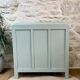 Compass feet chest of drawers