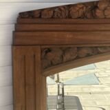 Art Deco wooden mirror