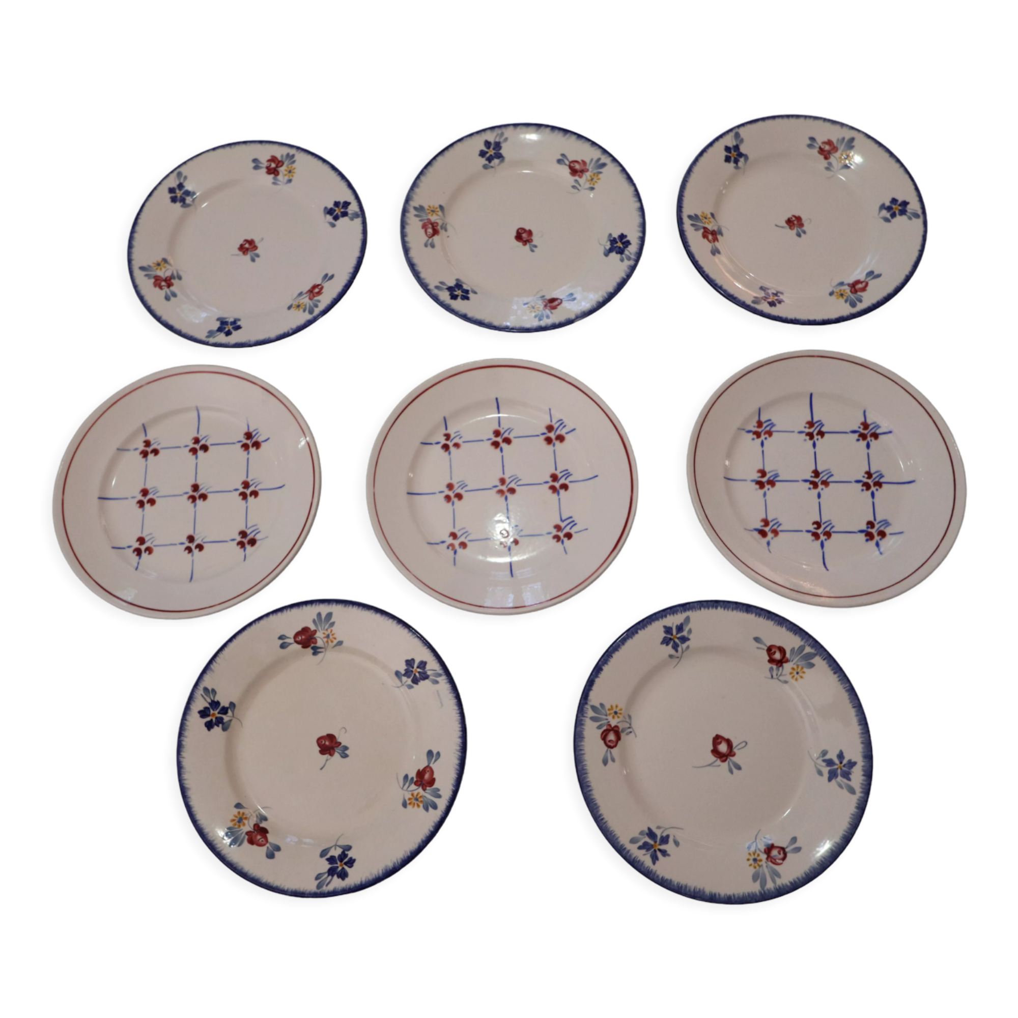 Plates Sarreguemines Digoin and Badonviller