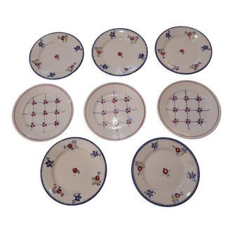 Plates Sarreguemines Digoin and Badonviller