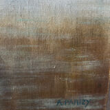 Fishing day, oil on canvas signed A. Parizy