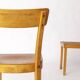 Pair of 1950s Frankfurt Dining Chairs, Germany – Refurbished Beechwood