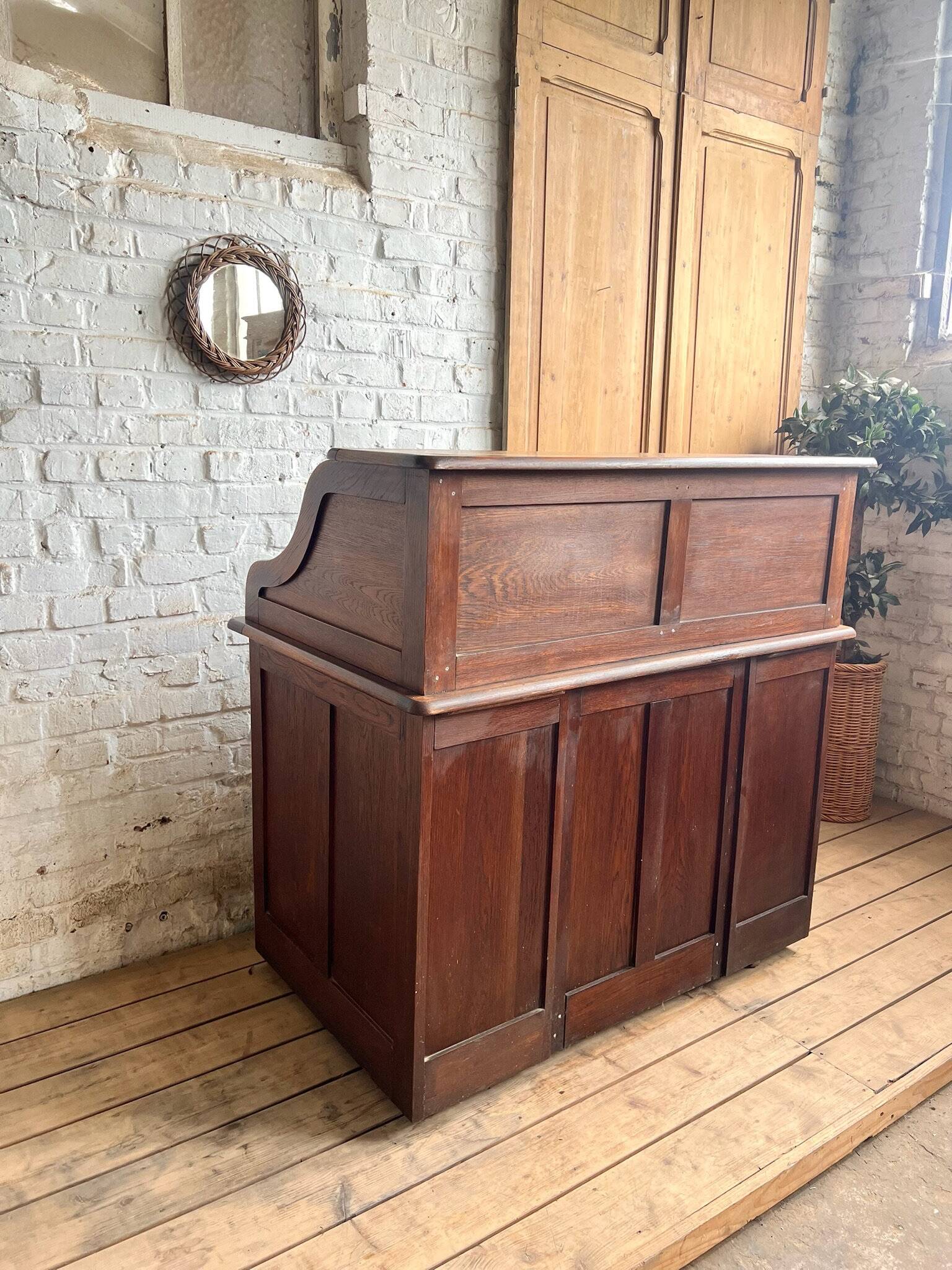 Old "American" desk Bouchery-Grenier