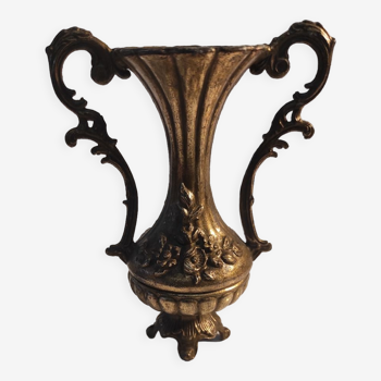 Vase floriale en bronze