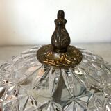 Early 20th century crystal ceiling light