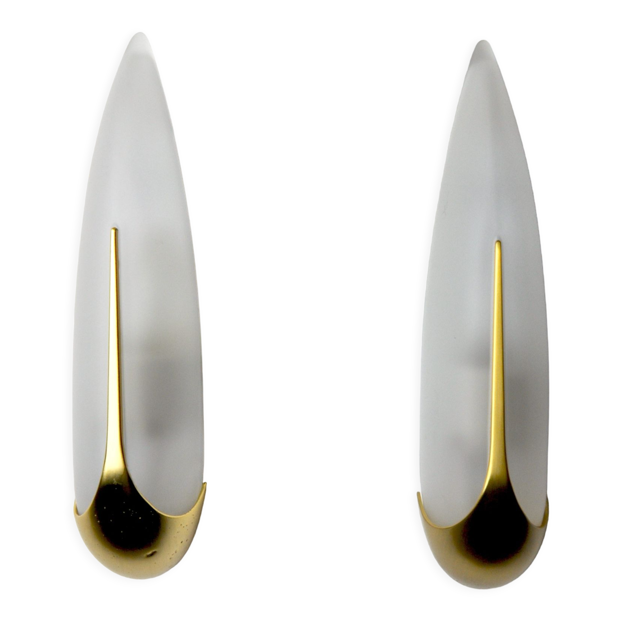 Pair of sconces "ears" idearte spain 1980