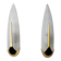 Pair of sconces "ears" idearte spain 1980