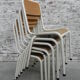 Set of 6 school chairs