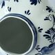 2 handpainted Delft vases with lid as a set, Vintage, marked
