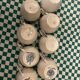 Set of 8 Marie-Louise Nord Hamage Moulin des Loup coffee cups