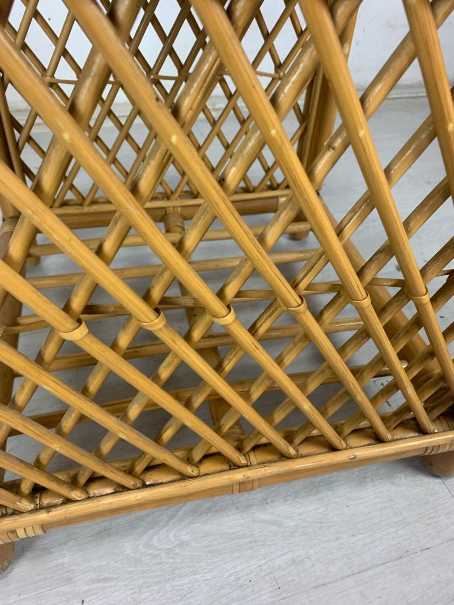 Rattan coffee table