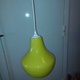 Vintage opaline pendant lamp
