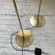 Pair of SCE floor lamps articulated brass 70s