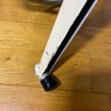 Adjustable workshop stool, vintage industrial stool