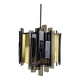 Claus Bolby pendant lamp brass and plastic