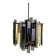 Claus Bolby pendant lamp brass and plastic